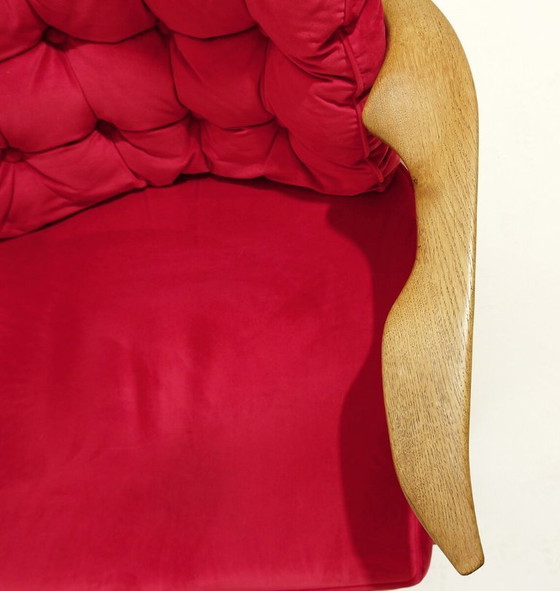 Image 1 of Fauteuil « Grand Repos » de Guillerme & Chambron pour Votre Maison - Années 1960