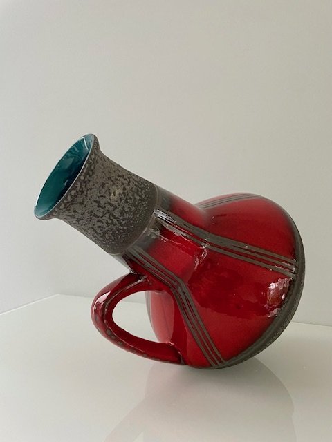 Image 1 of Statement Piece: Vintage Fat Lava Vaas van Carstens Tönnieshof