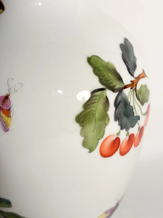 Herend Market Garden Porcelain Vase, 1980s (photo 6 of 9)