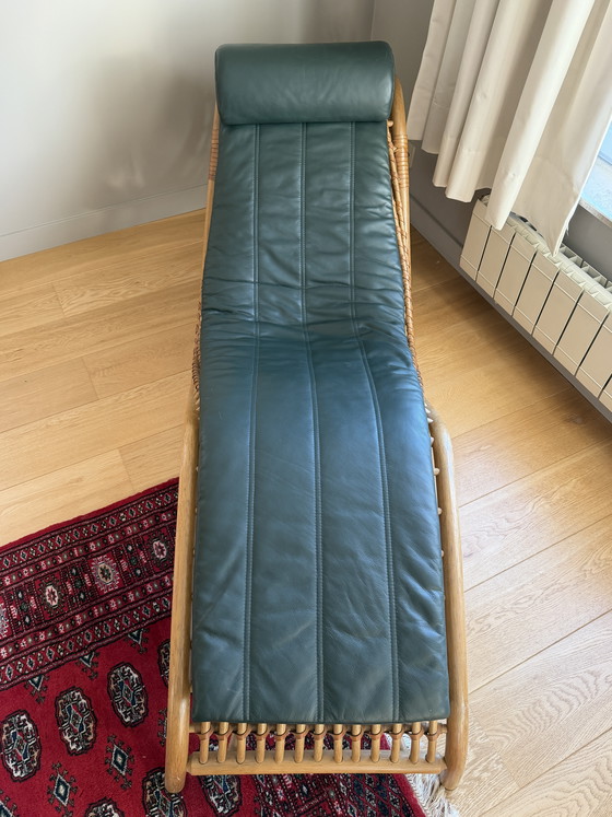 Image 1 of Chaise longue vintage Flechtatelier Schütz