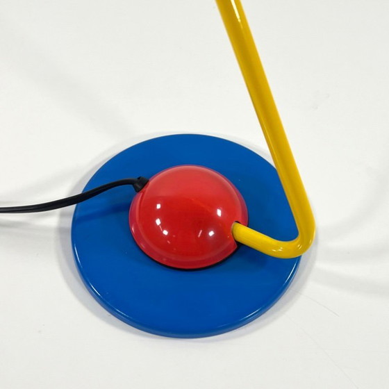 Image 1 of Lampada da tavolo postmoderna tricolore di Hema, anni '80