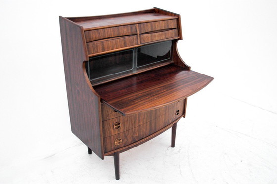 Image 1 of Bureau en bois de rose, G. Falsig, Møbelfabrik Holstebro, années 1970
