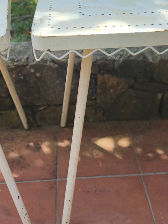 Image 1 of Ijzeren tafel in de stijl van Gio Ponti, Casa e Giardino 50'