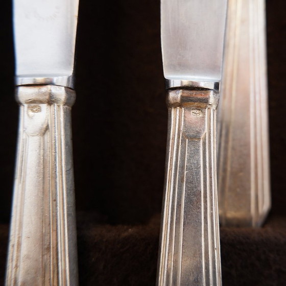 Image 1 of Set di posate Christofle &quot;Régence&quot; e set di posate argentate (90 pezzi)