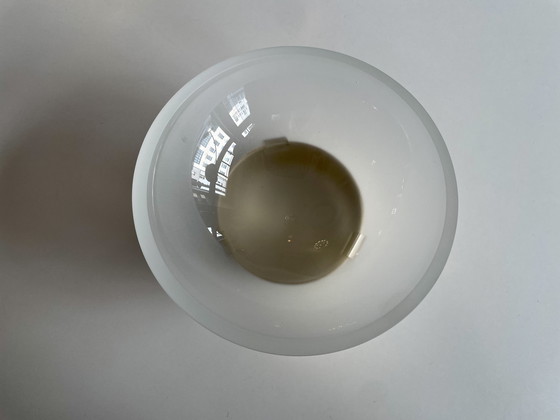 Image 1 of Handgemachte Schale aus mundgeblasenem Glas und Messing von Michael Kurpatov für Skultuna