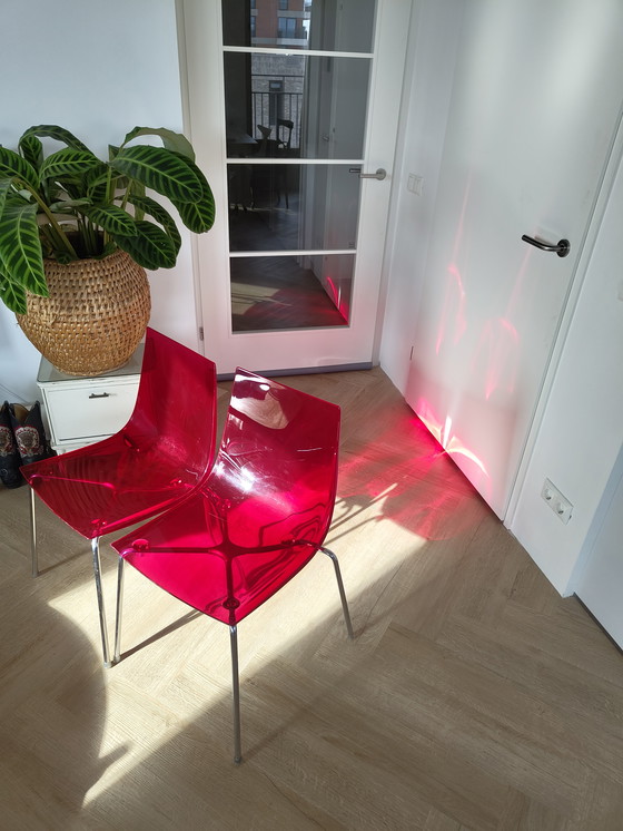 Image 1 of 2 chaises italiennes Roberto Forschia