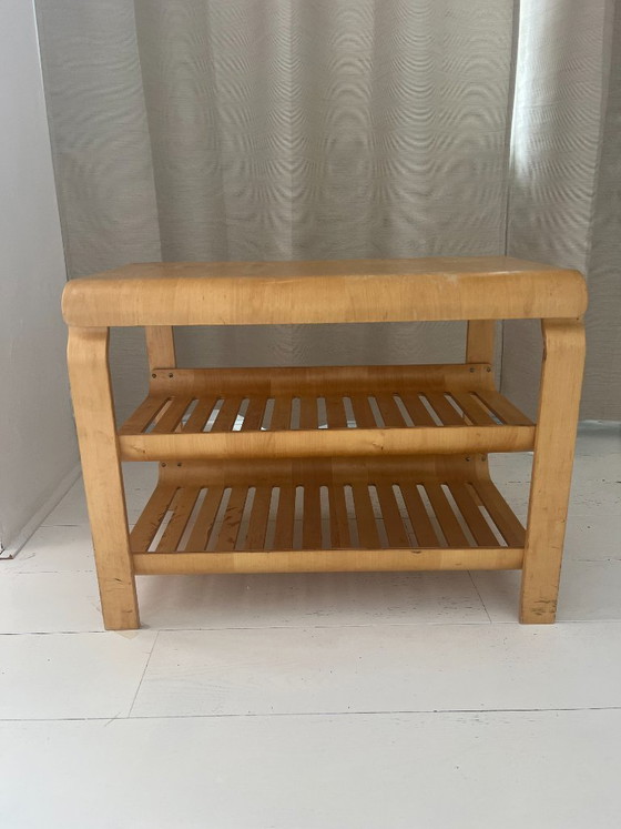 Image 1 of Vintage Richard Clack for Ikea ‘Kantra’ Plywood Console table