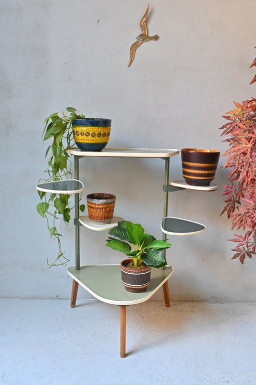 Retro Vintage Plant Stand / Plant Table
