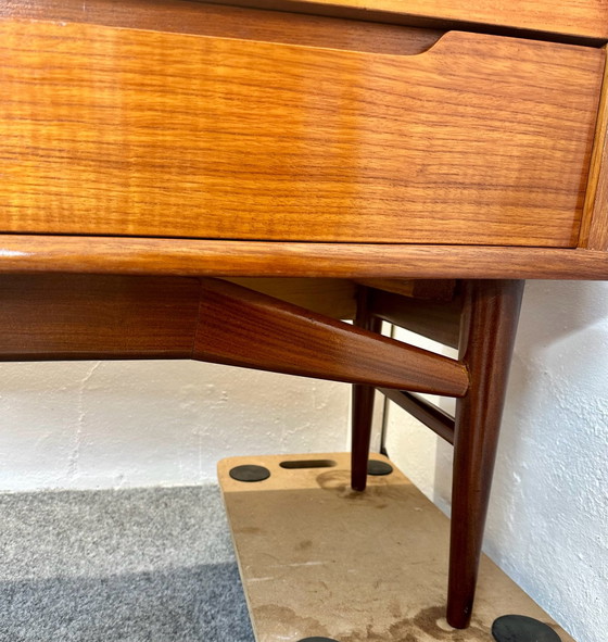 Vintage XL Dressoir Fredericia Teak Deens Design Jaren 70, Hout, Bruin (foto 11 van 15)