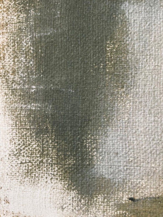 Image 1 of Helene Schjerfbeck, Självporträtt med palett, 1937, copyright Schjerfbeck...2021, Impreso en Suecia