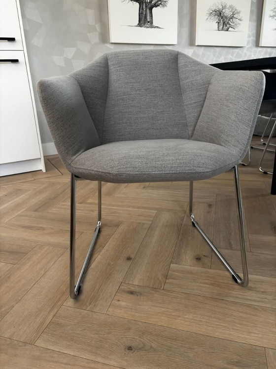 Image 1 of Bolia Kimono dining chairs (8x)