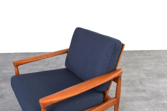 Image 1 of Poltrone Mid-Century Kolding in quercia di Erik Wørts per IKEA, anni '60, set di 2