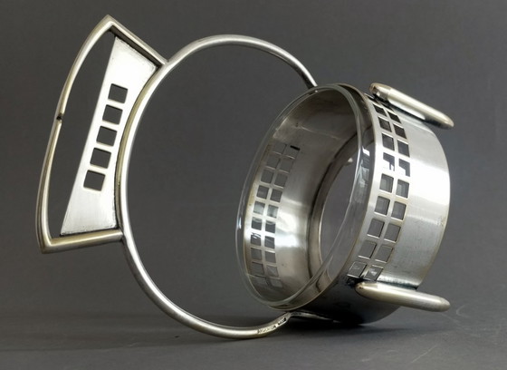 Josef Hoffmann/Hans Ofner Cesto Secessionista/Wiener Werkstatte Argentor 1905 – Accessori da tavola, Brass (photo 5 of 7)