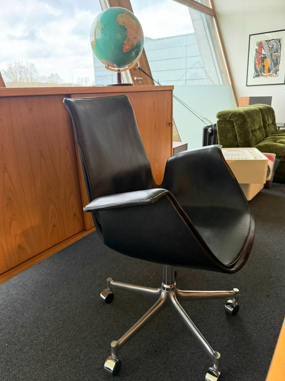 Sedia Bird, Fabricius & Kastholm 6727, Walter Knoll, Kill, Leder, Top – Sedie da ufficio, Leather, Metal (photo 4 of 5)