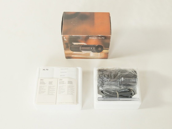 Image 1 of HL70 tafelventilator, Reinhold Weiß & Jürgen Greubel, Braun, 1970er, Vintage