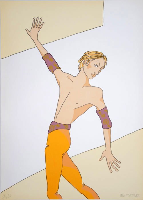 Ina Ferrara, 'Insonnia II', Litografia