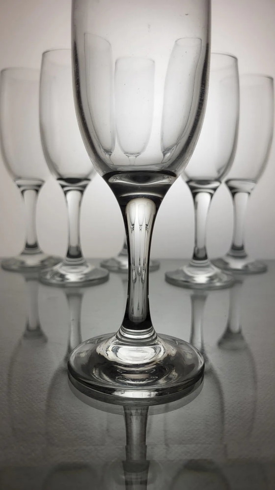 Set di 6 flûte in vetro – Bicchieri e caraffe, Crystal, Glass (photo 4 of 6)