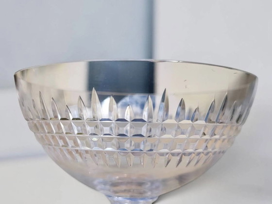 6 coppe da champagne in cristallo Baccarat / Nancy – Bicchieri e caraffe, Vetro, Art Deco (photo 9 of 11)