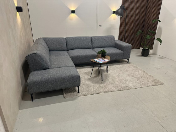 Image 1 of Divano angolare Montel grigio-blu 295x230cm