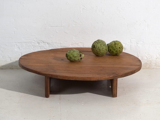 Table basse ronde ancienne en bois de pin – Europe Centrale, circa 1940 – Tables basses, Rustic (photo 5 of 40)