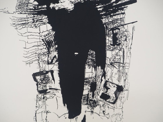 Jean-Pierre Vielfaure: Ensueño abstracto, serigrafía original firmada. – Litografías y grabados, Paper (photo 2 of 7)