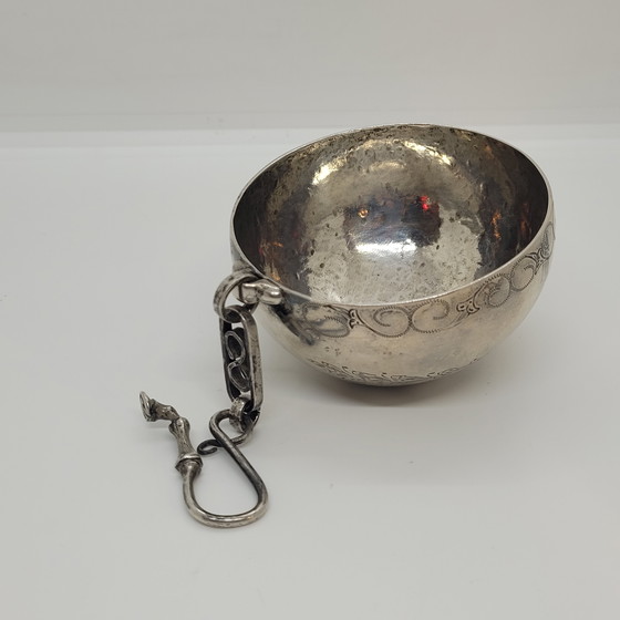 Image 1 of Liturgical object “Catavinos”, Silver plated, circa 1900 - Spain