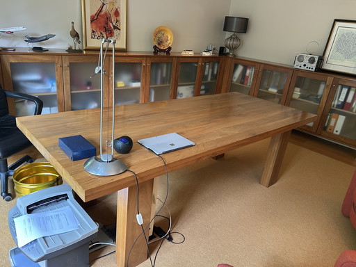Office or dining table.