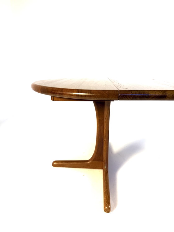 Image 1 of Table de salle à manger extensible vintage danoise, Juul Kristensen '70