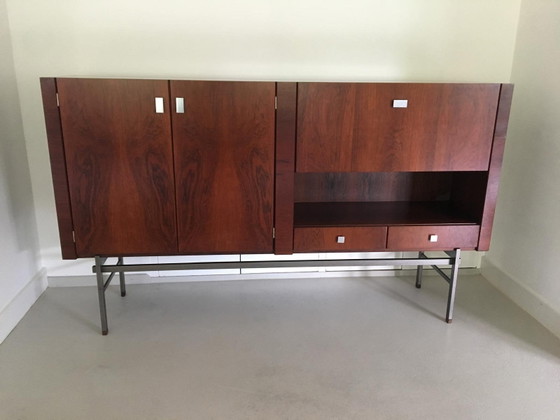 Image 1 of Aparador de palisandro diseñado por Alfred Hendrickx para Belform en 1960.