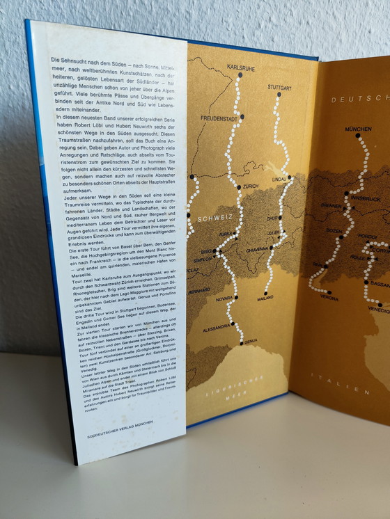 Image 1 of Dream Roads to the South 1977 Vintage Coffee Table Book Süddeutscher Verlag