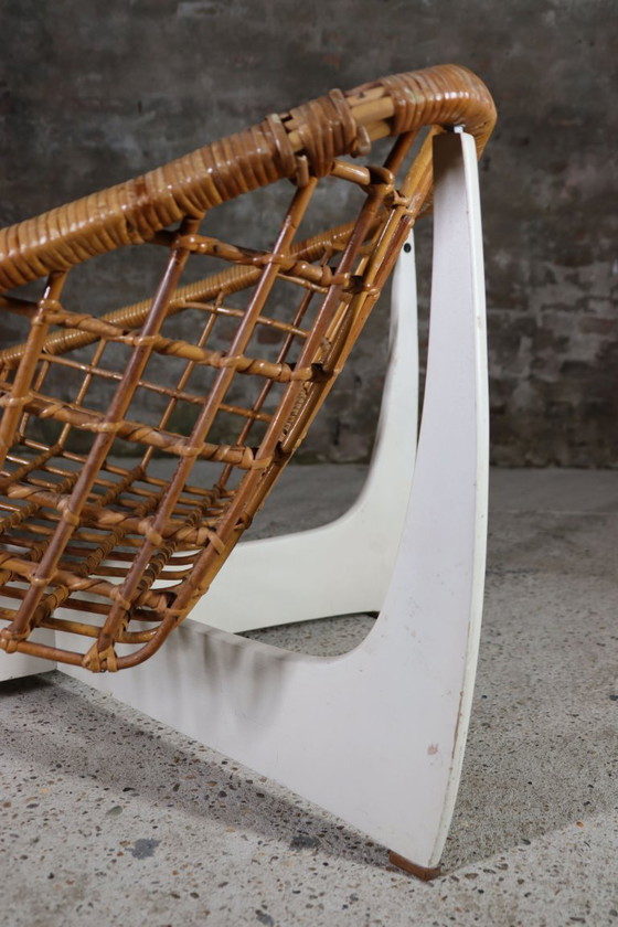 Image 1 of Gebroeders Jonkers – Rokato – Rattan Easy Chair – Noordwolde – Netherlands – 1960s