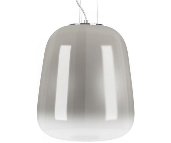 Image 1 of Nieuw - Leitmotiv Cone hanglamp - chroom shadow - 33 cm