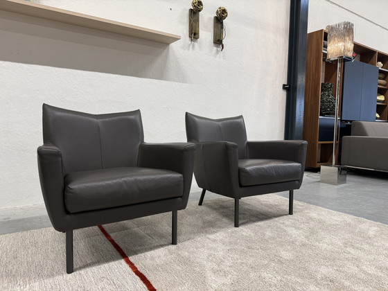 Image 1 of 2 Design on Stock Toma armchair leather