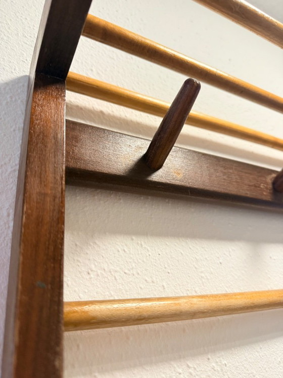 Portemanteau Mid-Century – Portemanteaux, Bois (photo 4 of 6)