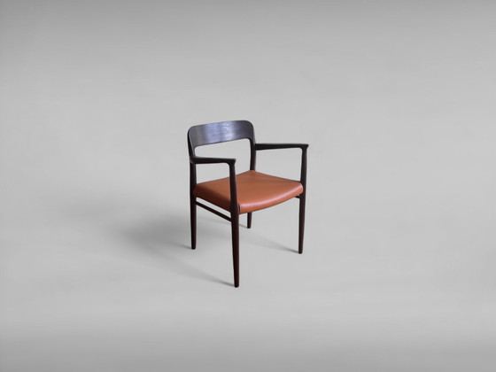 Image 1 of Poltrone danesi modello 56 di Niels O. Møller, set di 4 pezzi