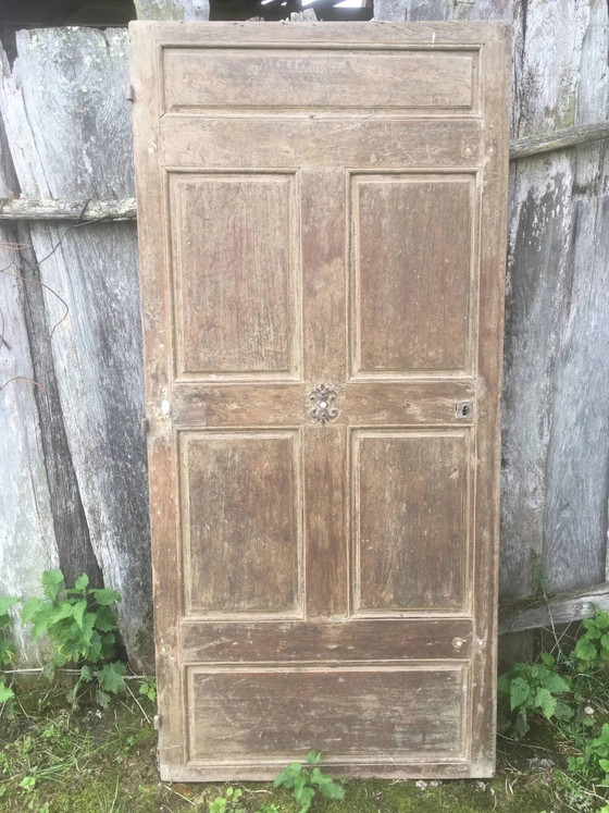 Old oak door from Burgundy – Decorative Objects, Vintage (photo 2 of 15)