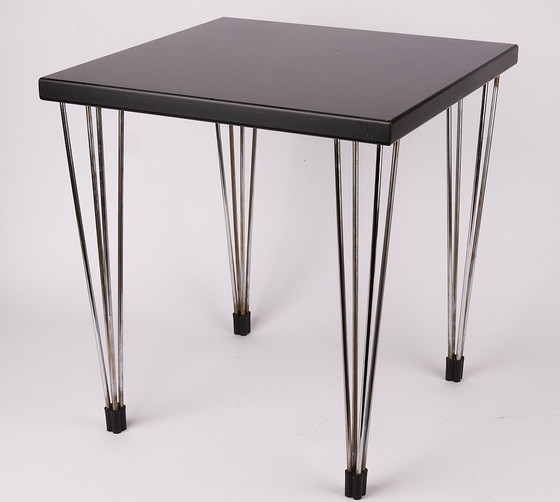 Image 1 of Scandinavian side table - Hairpin Legs