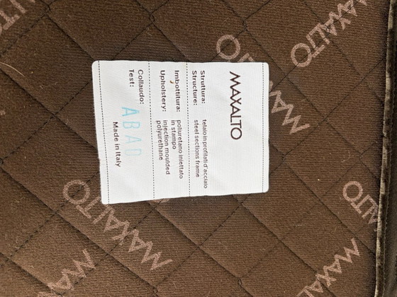 Maxalto Febo Fauteuil – Metal, Velvet (photo 6 of 7)