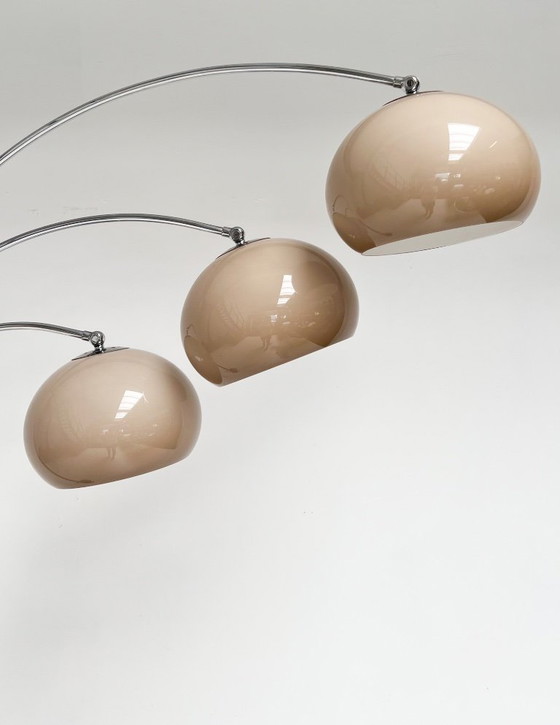 Image 1 of Space Age booglamp van Dijkstra Lampen, 1970's