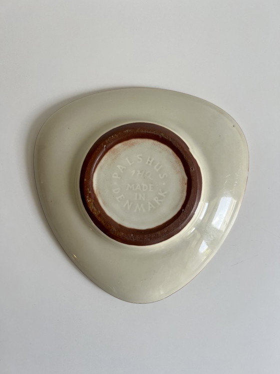 Plat en céramique danois Mid-Century de Jens Harald Quistgaard pour Palshus Ceramics – Accessoires de table (photo 4 of 5)