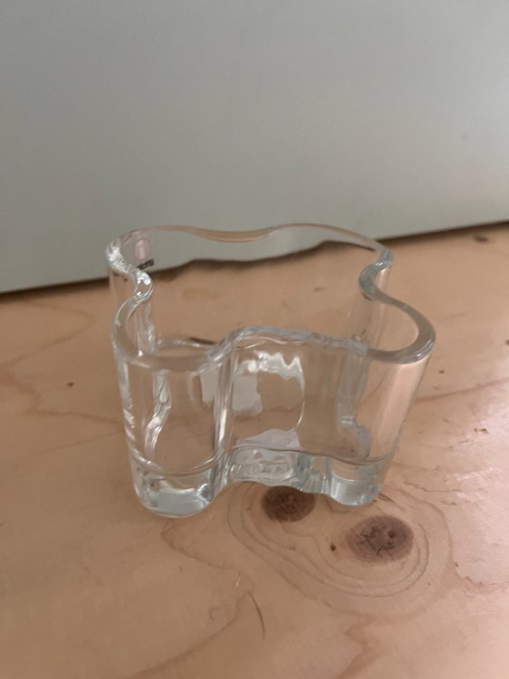 Iittala Aalto portacandela trasparente, Portacandele, Vetro (foto 3 di 5)