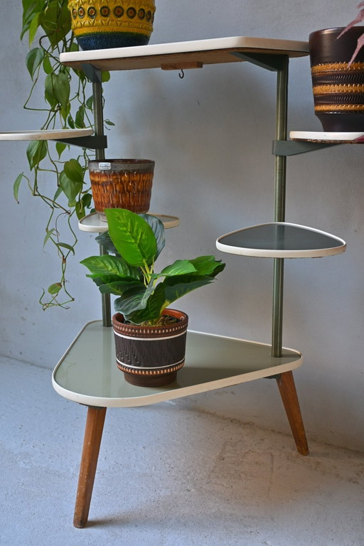 Retro Vintage Plant Stand / Plant Table