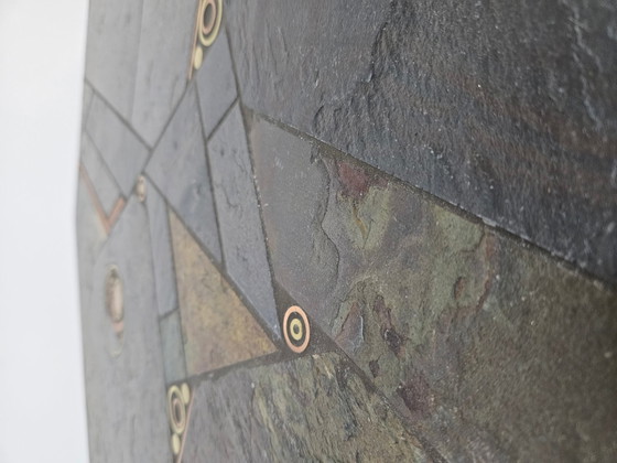 Nederlandse Salontafel van Paul Kingma, jaren 80 – Koffietafelboeken, Copper, Brass, Brutalist (photo 2 of 17)