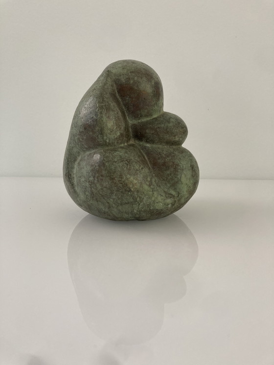 Image 1 of Figurine en bronze d'une figure primitive