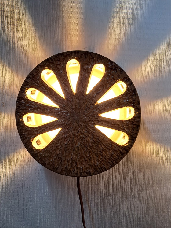 Image 1 of Vintage Wall Lamp Loneberg Keramik