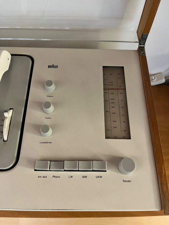 Image 1 of Tourne-disque Braun SK5 design Dieter Rams & Hans Gugelot “Snow White Coffin” Vintage 1960