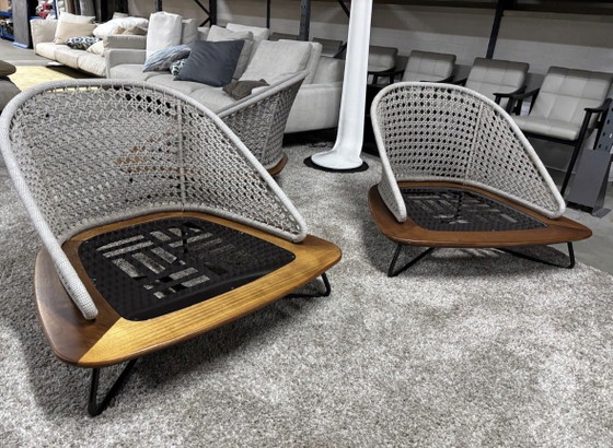 Image 1 of 1 x Canapé d'extérieur Minotti Rivera grand format 236 cm