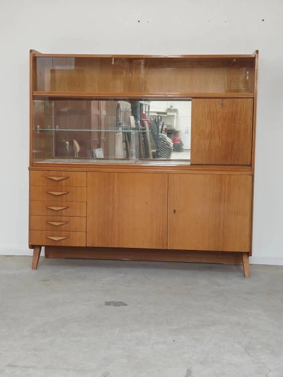 Vetrina ceca vintage di Frantisek Jirak per Tatra 1960 – Tatra Nábytok, Armadi contenitori, Wood, Glass (photo 4 of 27)