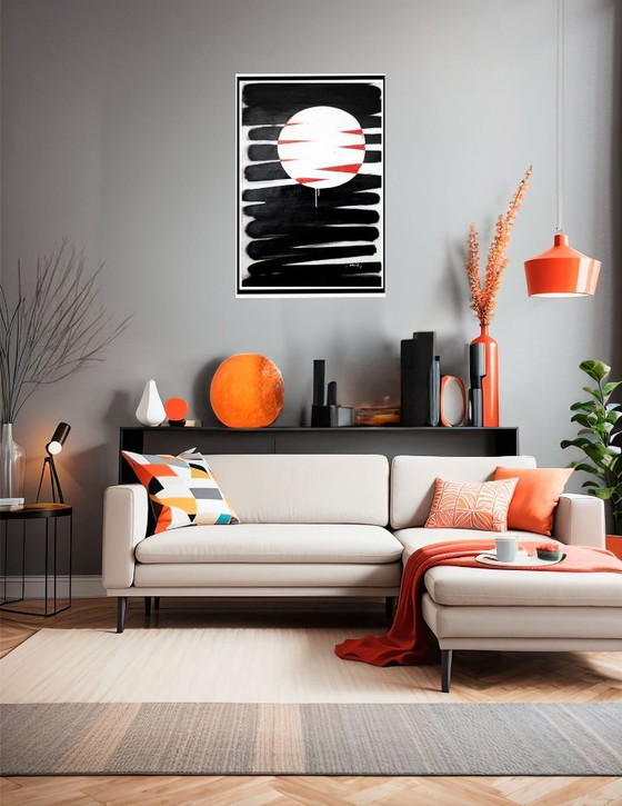 Image 1 of UTOPIA - Eclipse - Toile d'artiste