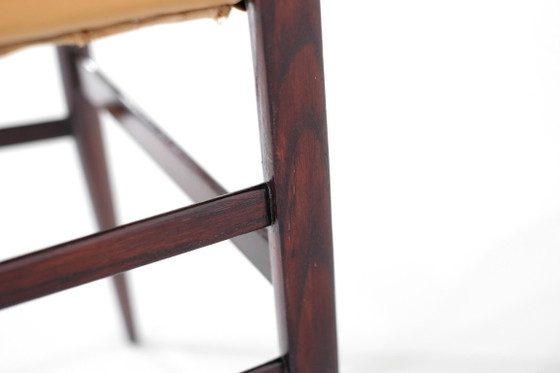 Image 1 of Chaise " Superleggera " en bois, créée par Gio Ponti pour Cassina, Italie, 1957.